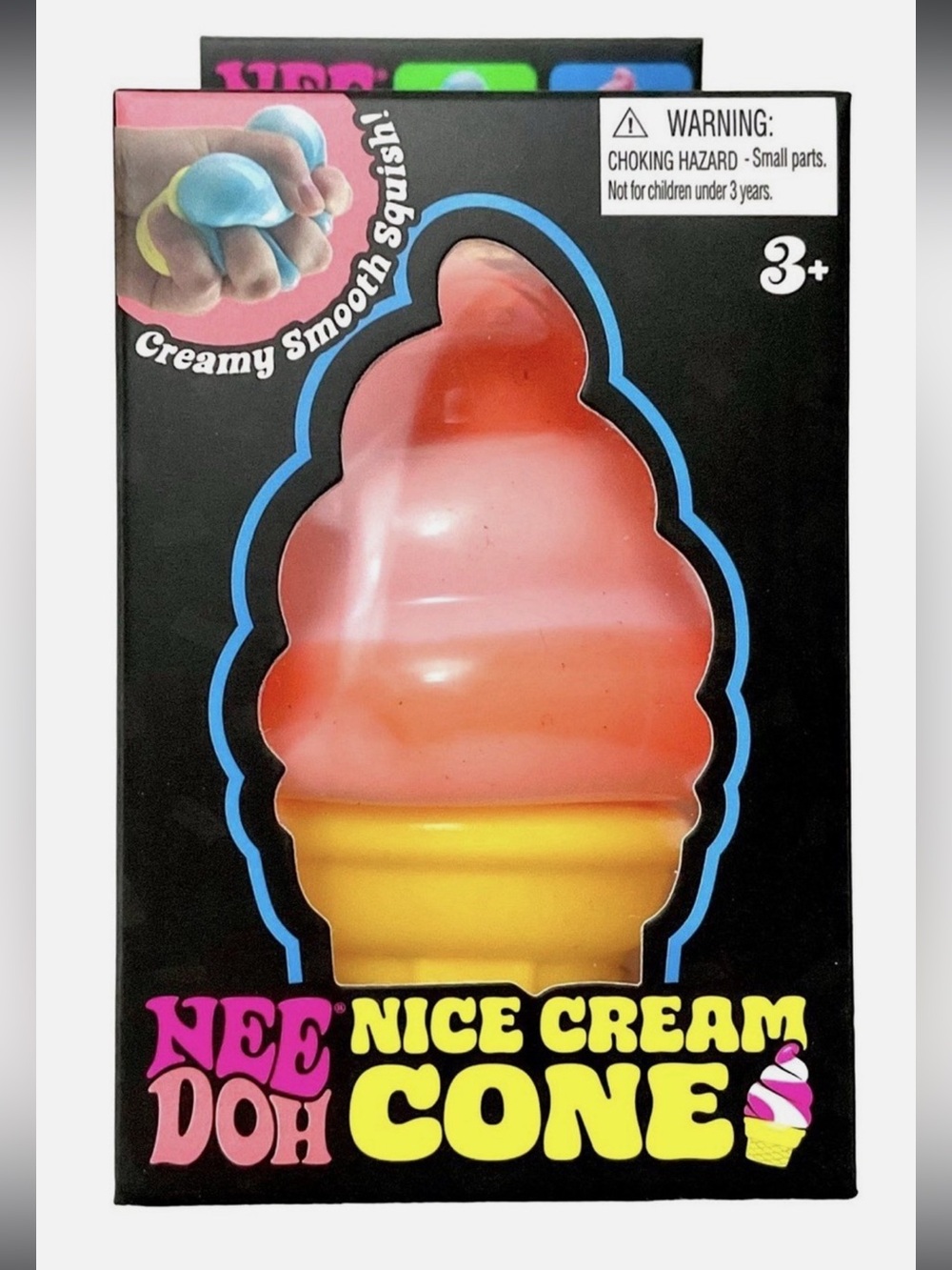 Schylling Needoh Nice Cream Cone Orange  NEW